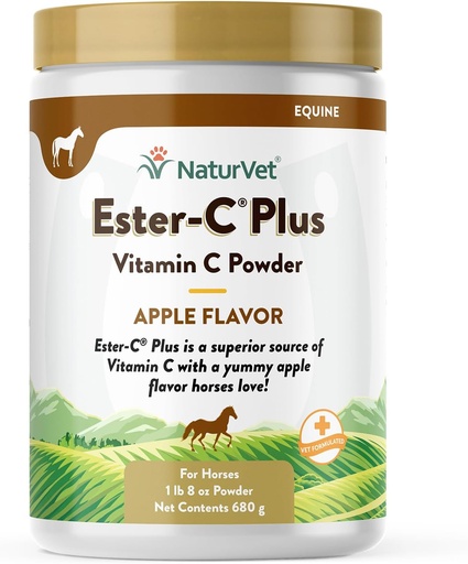 [BRSWIYQLPINBGHLE] NaturVet Ester-C Plus Powder (Jar) 1.5 lbs.