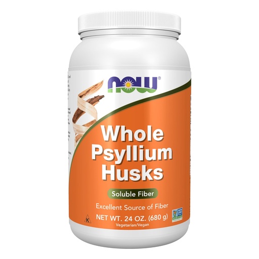 [BRSWIYQGCANACCI5] Now Foods Psyllium Husk, 24 OZ WHOLE