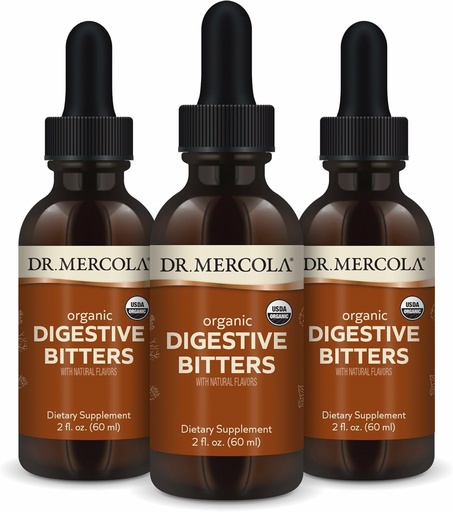 [BRSROFAZB5YBUEQ7] Dr. Mercola Organic Digestive Bitters Liquid Drops - Digestive Health Support - Alkol Özgür Formula - Özellikler Burdock Root, Dandelion Leaf, Fennel Seed & More - 2 fl. oz. (30 hizmet)