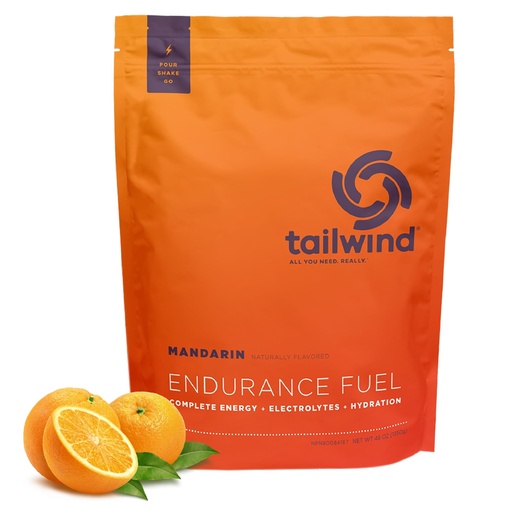 [BRSWKZIOAYBG2CDO] Tailwind Nutrition Endurance Fuel, Carbohydrate & Electrolyte Sports Drink Mix Powder, Gluten-Free, Vegan, Mandarin, 50 Servings