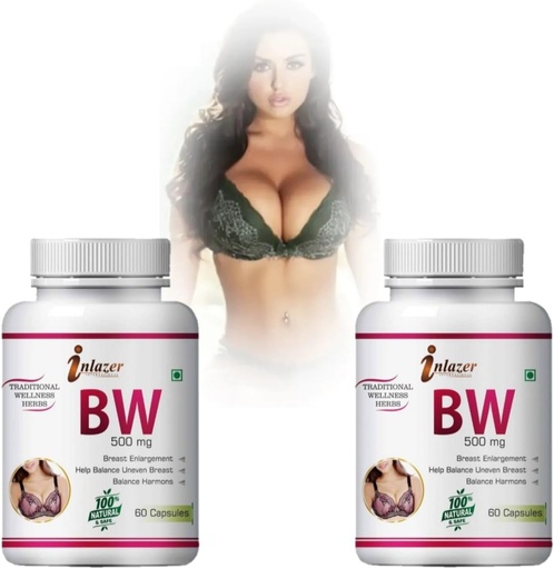 [BRSRAGAPBEHWKGYZ] 2 Pack Butt and Breast Enhancer for Women - Enhance Breast Enlargement Capsule - Breast Enhancement Capsule for Women - Personal Modern Women Care Breast - 120 count