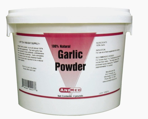 [BRSWIYQBBMCBEHI3] AniMed Garlic Powder 4lb...