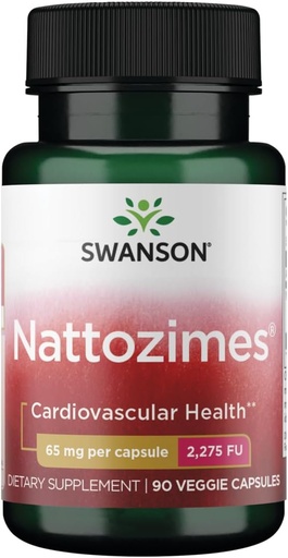 [BRSWIY36BR7GODIZ] Swanson Nattozimes 65 Milligrams/2275 Fu 90 Veg Capsules Enzyme