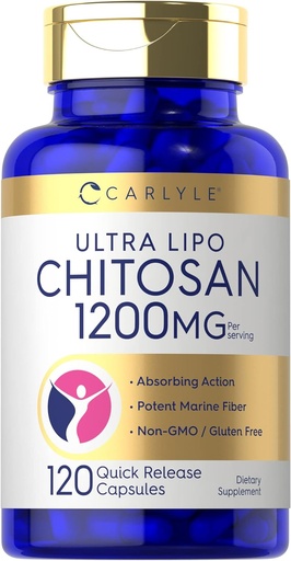 [BRSRMAY3CAJQOD3X] Carlyle Chitosan priedas 1200mg