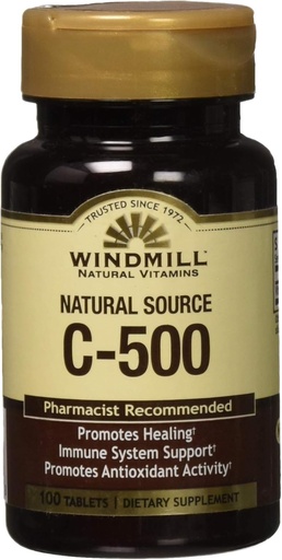 [BRSWIZI5BAPQMDLA] Windmill Vitamin-C 500mg (Pack of 1)