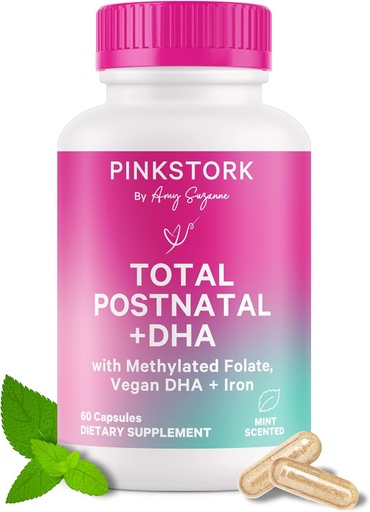 [BRSRAGITPIFAACT6] Roz Stork Total vitamine postnatale pentru femei 