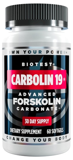[BRSROHYTA4PRSH3D] Biotest Carbolin 19-10lb Fat-Loss Without Dieting* - 30 Servings