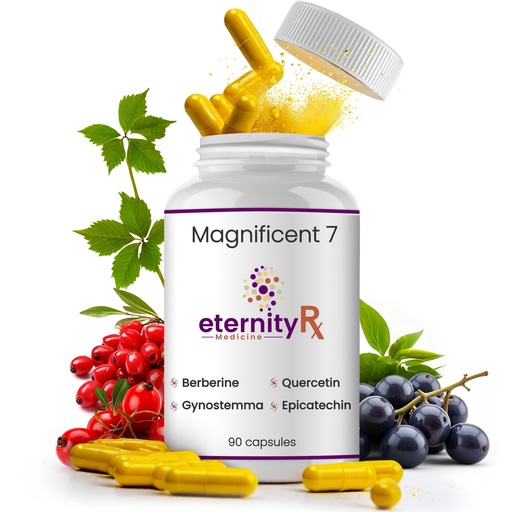 [BRSRAFL2DIFBAHLB] Resveratrol + Dihydroberberine + Quercetin Complex – Anti-Aging Cellular Supplement with Vitamin C & Zinc – Longevity & Mitochondrial Support – 90 Capsules – Doctor Formulated