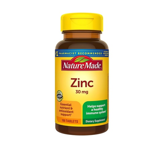 [BRSWIGYEOEIRK3TE] Nature Made Zinc 30 mg (Pack of 4)