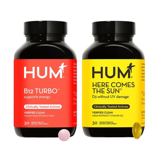 [BRSRA237C4FQ23Q7] HUM B12 Turbo + Vitaman D3 from Nutriton: Heres Comes The Sun and B12 Turbo