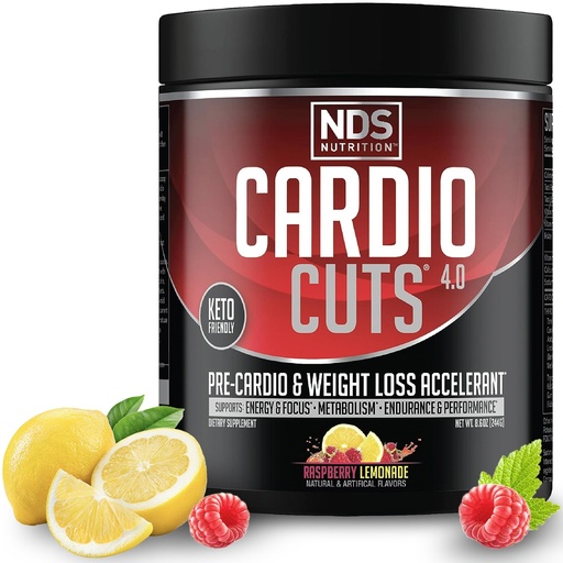 [BRSWYCA2DINRUYAY] NDS Nutrition Cardio Cuts 4.0 - Raspberry Lemonade - 8.6 oz.
