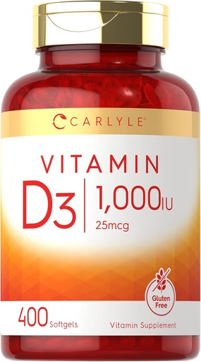 [BRSWYBAECQOR4EL2] Carlyle Vitamina D3 1000UI 
