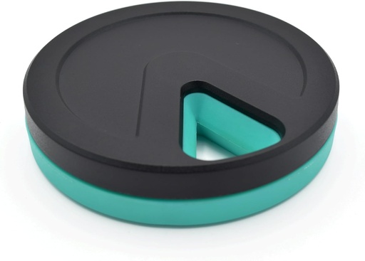 [BRSROADRCAOWE3QZ] Travel RX Pill Case by Type Two Labs – Weekly 7 Day Pill Box, Compact Magnetic Organizer for Pills fits Purses or Pockets, Rugged Daily Caddy Holds Vitamins, Supplements and Medication. (Vibrant Teal)