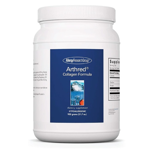 [BRSWIBQLC4HRK2A5] Allergy Research Group ARG Arthred Collagen Powder - 10.5 g Hydrolyzed Bovine Collagen - Connective Tissue Support - Unflavored High-Absorption Powder - 85 Servings - 31.7 oz