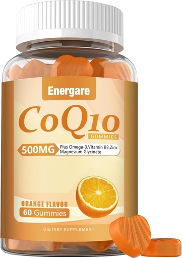 [BRSRAFL5OEFQ4CL2] 1 Pack Coq10 500Mg Gummies