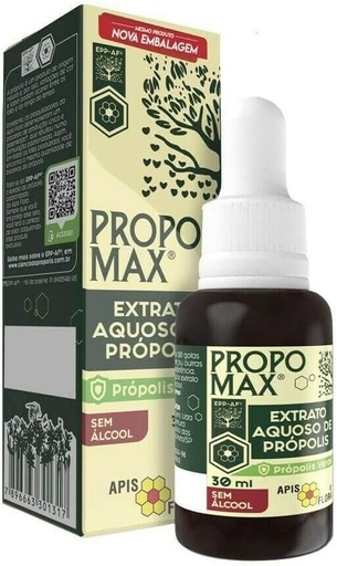 [BRSWKFQEBQFQOCDM] Apis Flora Brazilian Green Bee Propolis, High in Flavonoids and Artepillin-C 7, Wax-Free, Alcohol Free, 30ml (Pack of 2)