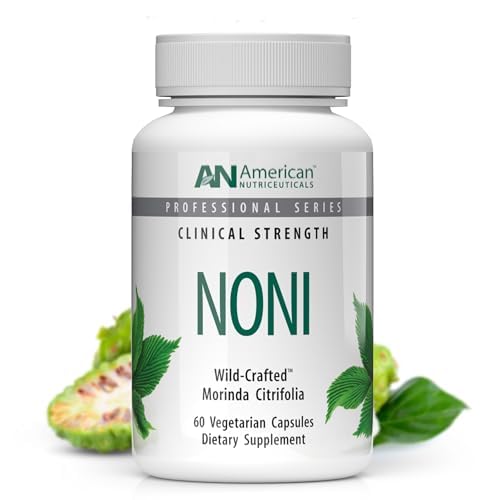 [BRSWKEY7BEHB4G36] Vitality C American Nutriceuticals – Noni – 60 Capsules – Powerful Adaptogen for Balanced Energy – 100% Whole Fruit Powder