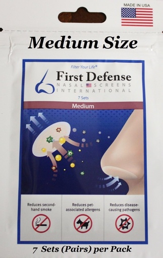 [BRSWIGATCUFGA2LU] Nasal Screens - Pick-A-Size and Quantity Packs (1-Pack, Medium)