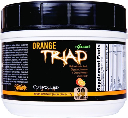 [BRSWIH32PJ6QGCYV] Kontrolované laboratoře Orange Triad, 0.9 Pound