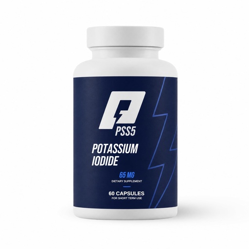 [BRSWIHDZBIDREGDK] Thyroid Protector Potassium Iodide 60 Capsules 65mg