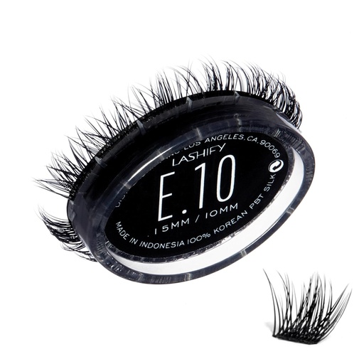 [BRSROYIDOYBRY2Y6] Lashify Extreme 10mm Gossamer DIY Eyelash Extensions Refill, Black, Easy False Lashes To Add Tremendous Volume