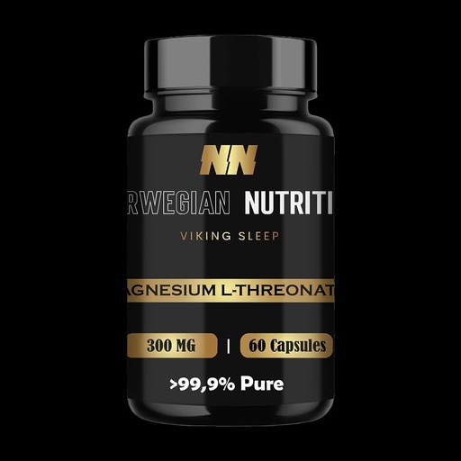 [BRSROZD6BANR6CYY] Magnesium L-Threonate, 60 Capsules of 300MG! (not 144MG Like Others) - Enhance Your Life - Better Sleep Quality and Focus, Memory, Attention and Cognitive Function - Over 99,9% Pure!! Gluten Free.