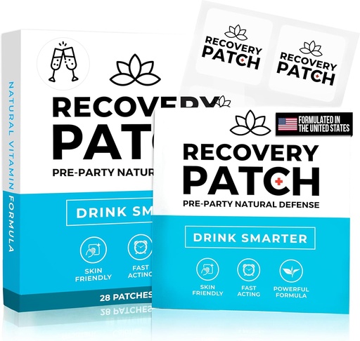 [BRSROAYRBUJWMALJ] Recovery Patches 84 Pack (Three 28 Packs) - Wake Up Refreshed & Energized with Our 100% Natural Ingredients Patch - Individually Wrapped, Skin-Friendly & Waterproof - Enhanced Formula