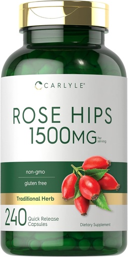 [BRSRM235DEJWE3LP] Carlyle Rose HISHES | 1500Mg  240  240 อย่างรวดเร็ว Camps | Not-GMO และ Gluten Free Herball Supplement