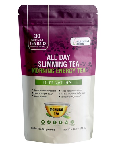 [BRSW2ZL6BAORGA36] All Day Slimming Tea For Daytime - 30 Days Supply - Boosts Metabolism & Skyrockets Energy Level