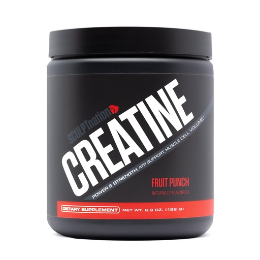 [BRSROFALOAJRYE33] Sculpt Nation by V Shred Creatine - Premium Creatine Monohydrate Powder to Support Muscles, Energy, and Brain Function, Fruit Punch Flavored Creatine - 30 Servings