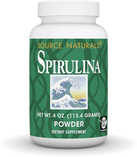 [BRSWIYT3OMAGYEDC] Allikas Naturals Spirulina - immuunsüsteemi toetuseks - 4 oz pulber