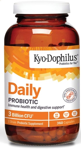 [BRSWIYQICN7QM2TI] Kyolic Kyo-Dophilus Daily Probiotic, Immune Health & Digestive Support*, 360 Capsules