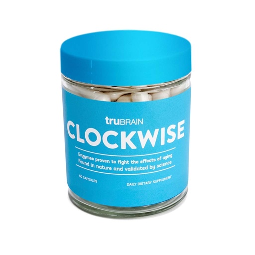 [BRSWYZI6PNYAEEYY] TruBrain Clockwise | Nicotinamide | NAD Booster | Increases Energy & Promotes Anti Aging | Cell Immunity