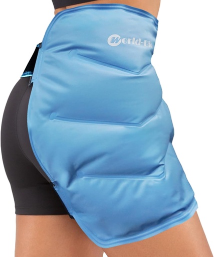 [BRSRMCAQBV6A2DLB] Hip Ice Pack Wrap After Surgery, Reusable Cold Pack for Bursitis Hip Replacement Surgery, Hip Flexor Pain, Gel Ice Packs for Hip Injuries Cold Compress Therapy, Ice Pack Wrap for Sciatica, Swelling