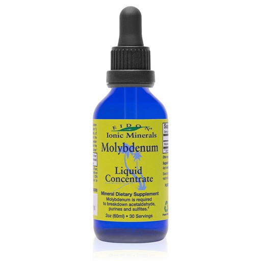 [BRSWYZI7DIMGKCI3] Eidon Ionic Minerals Liquid Molybdenum Supplement - Liquid Ionic Minerals, Molybdenum Concentrate Drops for Women & Men, No Added Sugars, Supports Biological Processes, Mineral Supplements - 2 oz