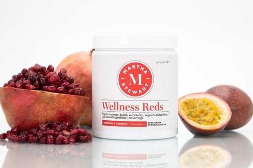[BRSROCYKCEARMADZ] Martha Stewart Wellness Reds - Un Blend of Antioxidant-Rich Superfoods with Beet Root Powder for Health - Energy Powder Drink Mix ← Fruit Protein Powder ← Antioxidants Suplemento [Pomegranate]