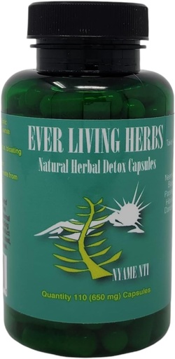 [BRSWYZAEBEIBUCAY] Natural Herbal Detox 110 Capsules Ital