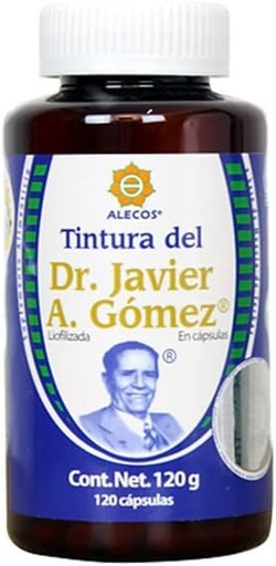 [BRSRMEA2BYNQ2YDJ] Alecos Freeze-Dried Tincture 캡슐 박사. Javier A. Gómez Jar 와 120 g