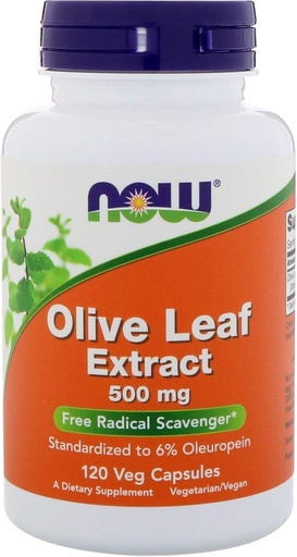 [BRSWIZTYCYFWMDTG] Olive Leaf Extract 500mg 120 VegiCaps (Pack of 2)