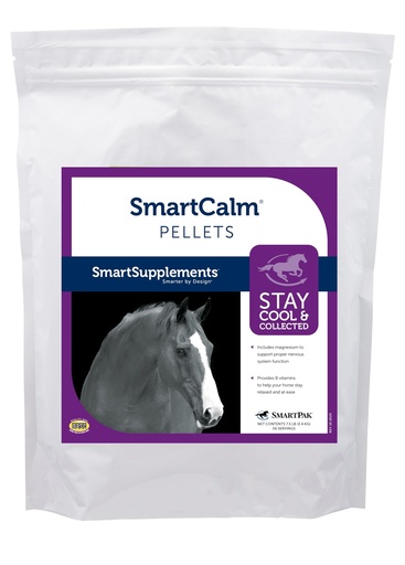 [BRSRAFL5OV6AEDLA] SmartCalm Pellets, 7.5 lb, 56 Servings | Horse Calming Supplement | No added Sugar or Herbs | Equine Supplement
