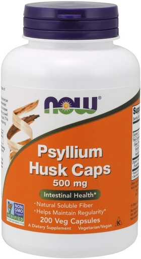 [BRSWIYYPOMNW2FI7] NU Psyllium Husk 500mg, 200 kapslar (Pack of 3)