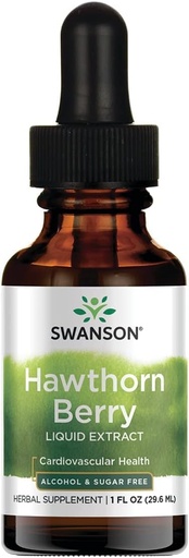 [BRSWIZAOAUGBKHYZ] Swanson Hawthorn Berry Liquid Extract 1 OZ
