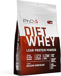 [BRSWIYIIDN7RAC36] PhD Diet Whey 1kg Belgian Chocolate