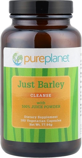 [BRSWIYTYCUOBGCY5] Pure Planet Just Barley, 180 Count