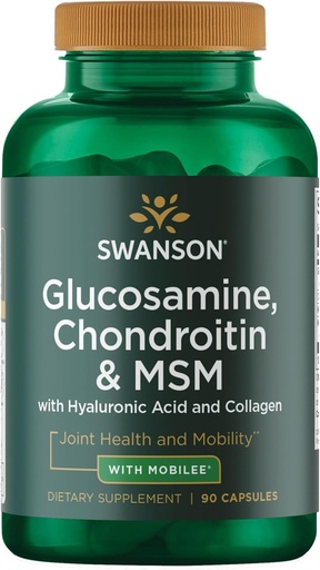 [BRSWIZQRDN7AIDTK] Swanson Glucosamine Chondroitin & Msm with Hyal-Joint 90 Capsules