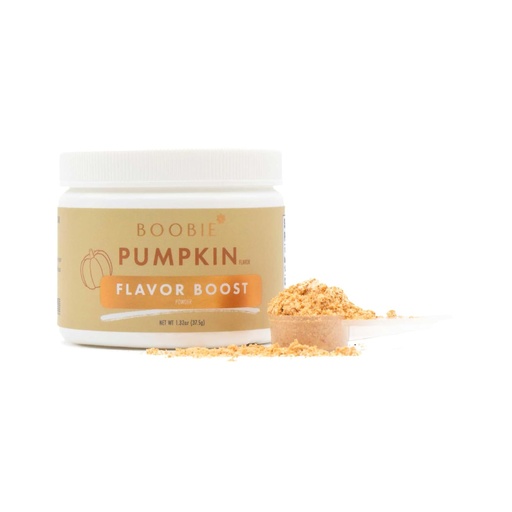 [BRSROAL2CEOQAHLL] El cos Boobie Flavor Booster Boosters - parella amb Protein Powers per donar suport a Gut Health, Metabolisme i Energia - va fer per a les mares i la Pregenciad amb Prebèrica Fiber i Petroli de MCT - Pumpkin (1.32oz, 1 paquet)