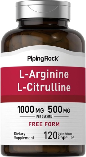 [BRSWIHY6AF5WOC36] Piping Rock L-arginin L-citrulin dodatek 