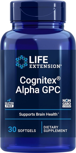 [BRSWGGIHOIGQ42Q2] Life Extension Cognitex Basics, 30 Softgels - Brain Health Support üçün Multi-Nutrient Formula, Yaddaşlıq üçün Targeted Nutrition, Focus, Xidmət və Ümumi Bilişsel Performans - Gluten-Free-GMO