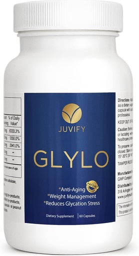 [BRSW2ZYBDEIGK3AU] Anti-Aging & Weight Management Pill - Boosts Energy, Controls Cravings, & Promotes Cellular Repair - Daily Supplement to Support Vitality & Healthy Aging - 60 Caps