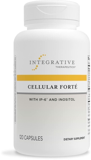 [BRSWIY3YON4WMAL6] Integrative Therapeutics Cellular Forte - Inositol Supplement for Immune System & Cell Health Support* - Contains IP-6 - Vegan, Gluten-Free & Dairy-Free - 120 Capsules (60 Servings)